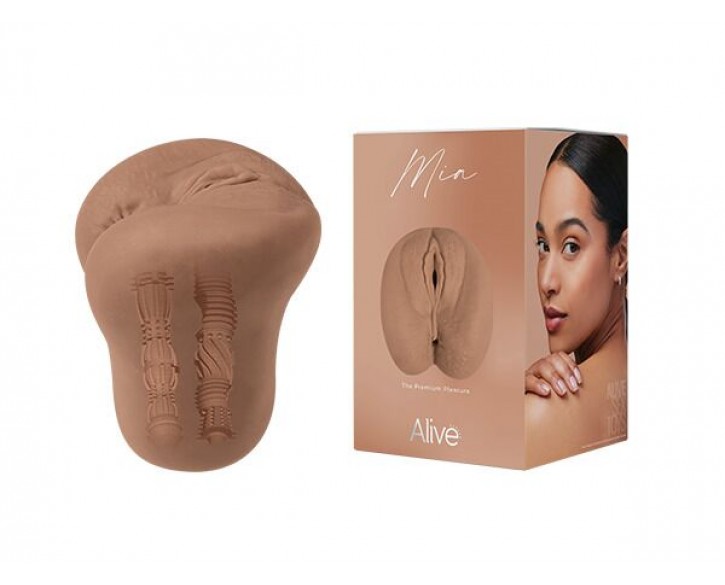 Мастурбатор Alive Mia Super Realistic Masturbator XL Caramel