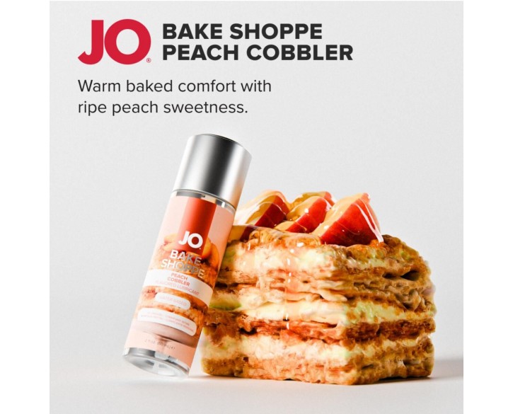 Лубрикант на водній основі JO Bake Shoppe - Peach Cobbler 60 мл, без цукру та парабенів