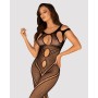 Бодістокінг Obsessive Bodystocking G322 S/M/L, фантасмагорично-силуетний крій