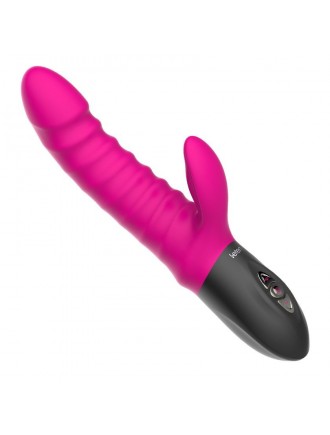 Пульсатор-кролик Leten Vibrator Passionate з підігрівом і вібрацією кліторального відростка