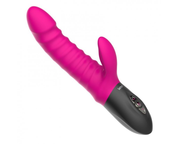 Пульсатор-кролик Leten Vibrator Passionate з підігрівом і вібрацією кліторального відростка