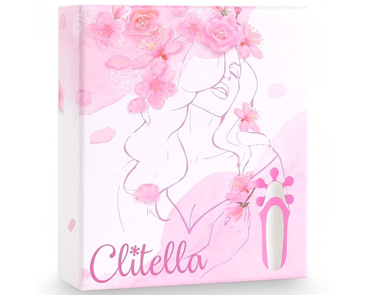 Стимулятор з імітацією оральних пестощів FeelzToys - Clitella Oral Clitoral Stimulator Pink