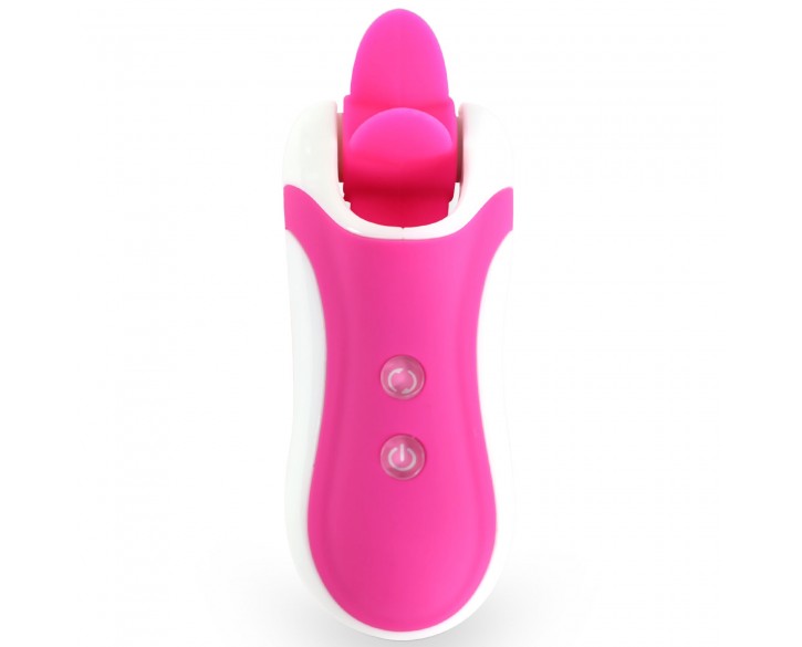 Стимулятор з імітацією оральних пестощів FeelzToys - Clitella Oral Clitoral Stimulator Pink