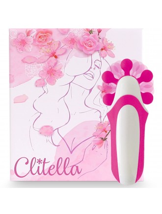 Стимулятор з імітацією оральних пестощів FeelzToys - Clitella Oral Clitoral Stimulator Pink