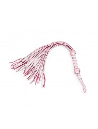 Флогер Liebe Seele White & Pink Leather Whip