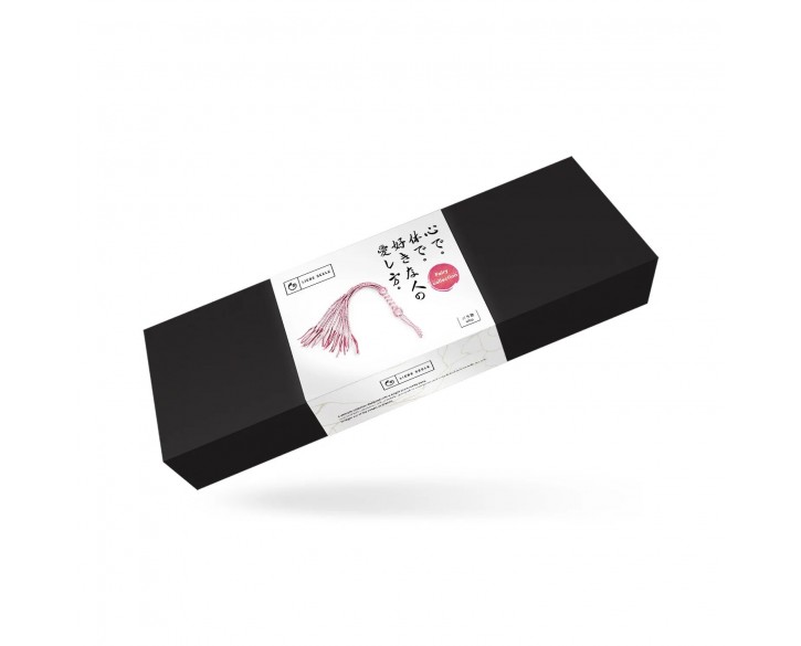 Флогер Liebe Seele White & Pink Leather Whip
