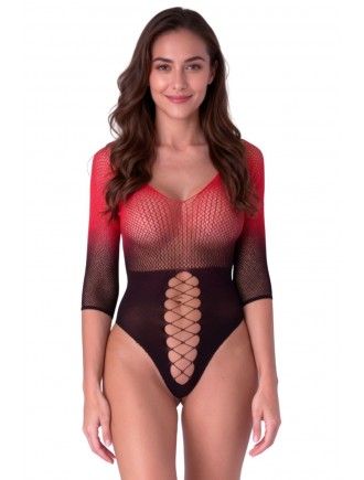 Бодістокінг Passion BS118 black/red