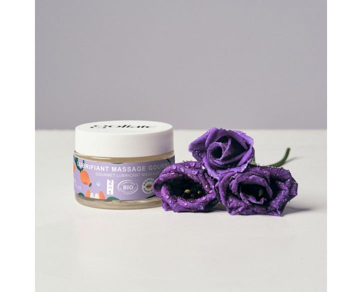 Масажна олія-лубрикант з ароматом та смаком фундука Goliate Couple Gourmand Noisette 50 мл