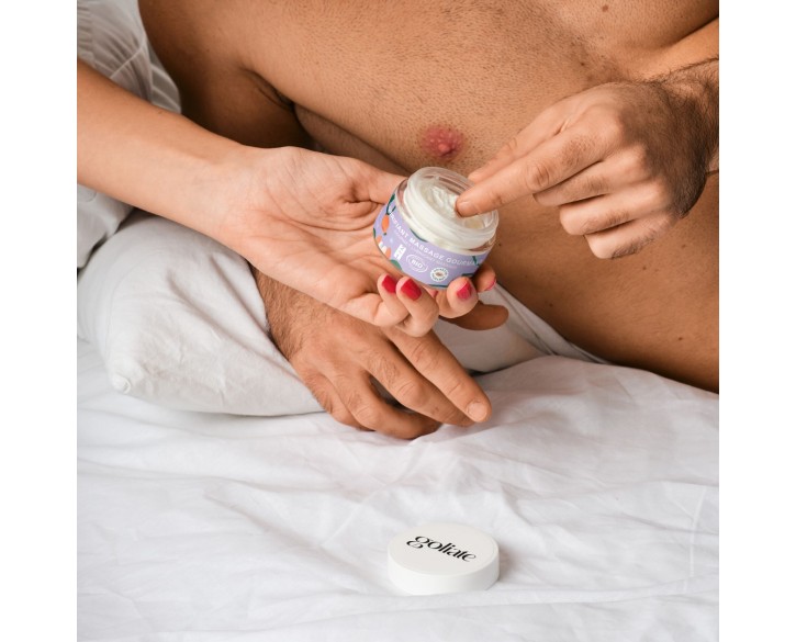 Масажна олія-лубрикант з ароматом та смаком фундука Goliate Couple Gourmand Noisette 50 мл