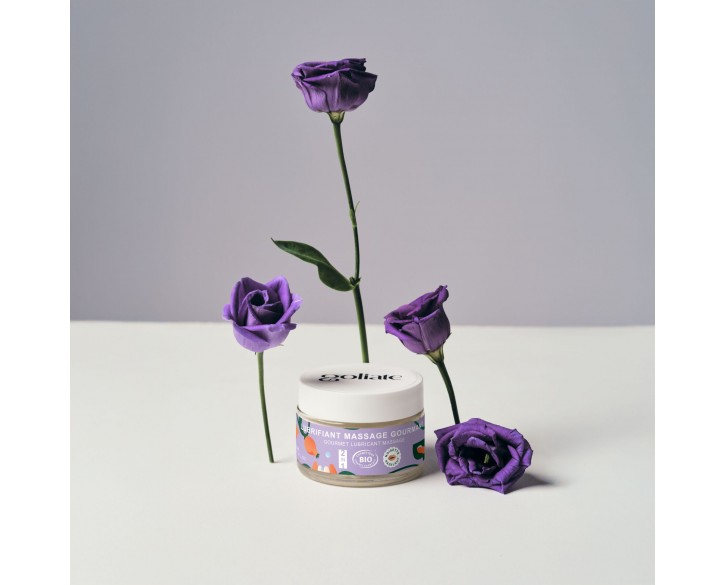 Масажна олія-лубрикант з ароматом та смаком фундука Goliate Couple Gourmand Noisette 50 мл