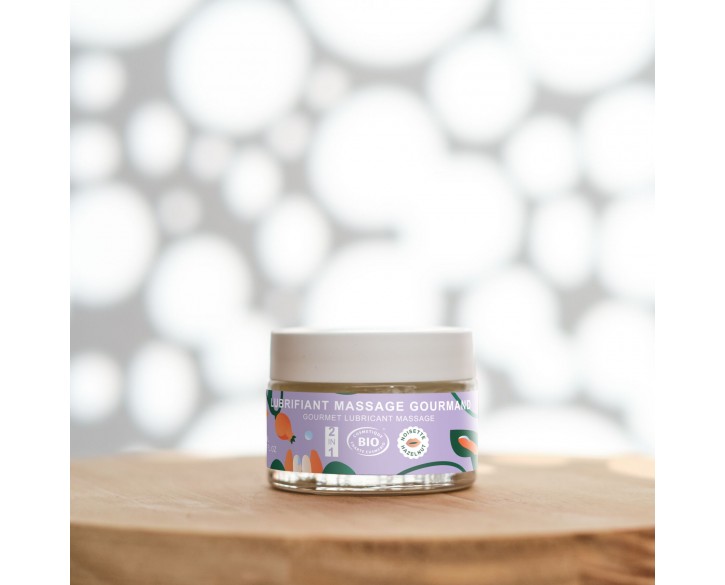 Масажна олія-лубрикант з ароматом та смаком фундука Goliate Couple Gourmand Noisette 50 мл