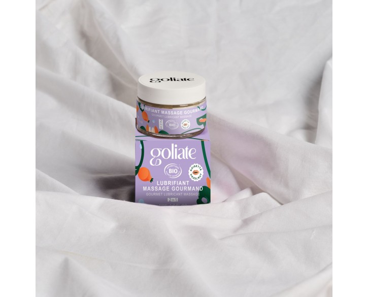 Масажна олія-лубрикант з ароматом та смаком фундука Goliate Couple Gourmand Noisette 50 мл