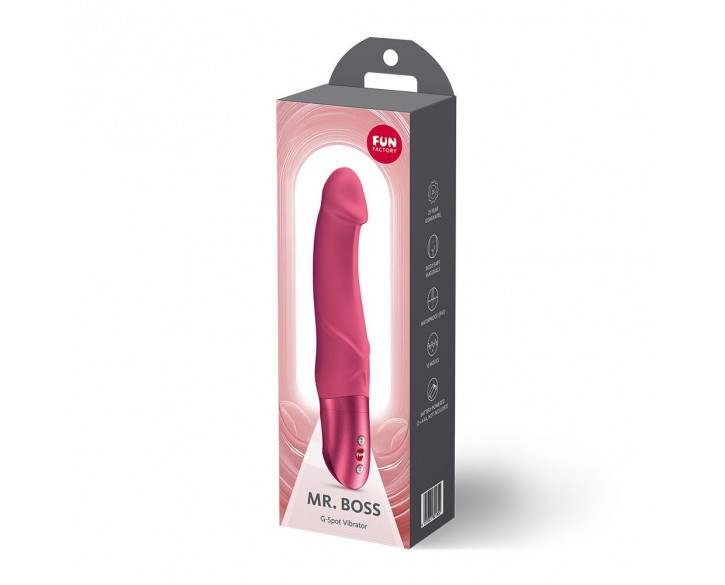 Вібратор Fun Factory Mr. Boss Raspberry