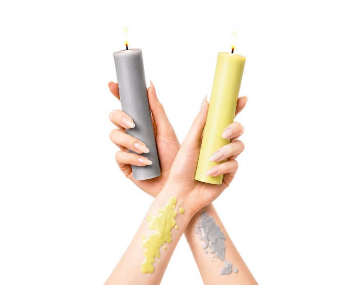 Свічка для WaxPlay Feral Feelings soft 15 см Light Yellow
