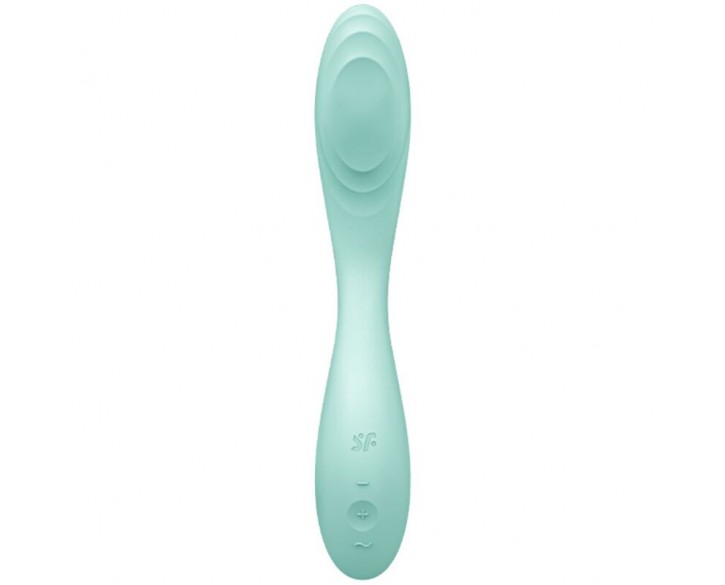 Вібратор із перлинною стимуляцією точки G Satisfyer Rrrolling Pleasure Mint