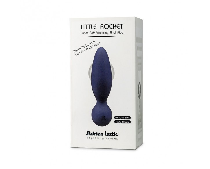 Анальна вібропробка Adrien Lastic Little Rocket макс. діаметр 3,5 см, soft-touch