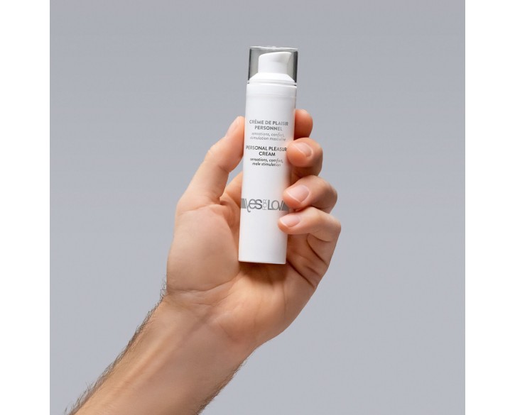 Крем для мастурбації YESforLOV PERSONAL PLEASURE CREAM 50 мл, посилює ерекцію, екстракт кордицепсу