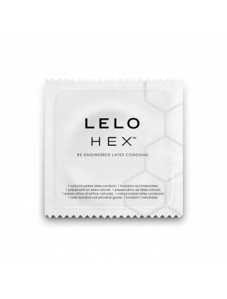 Презерватив LELO HEX Condoms Original Sachet