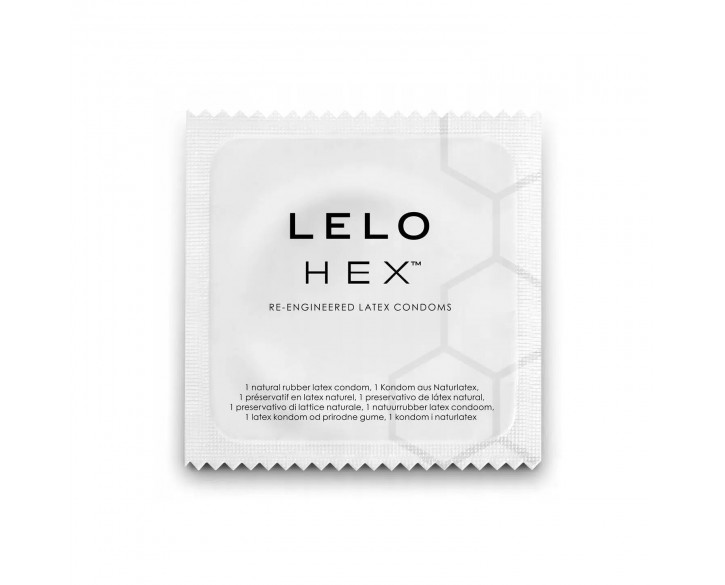 Презерватив LELO HEX Condoms Original Sachet
