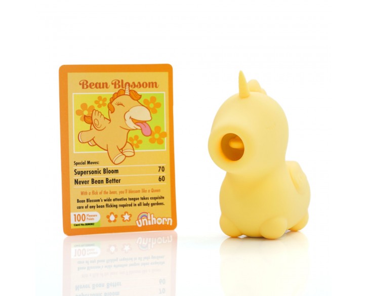 Вібратор-єдиноріжка Unihorn – Bean Blossom, пульсівний язичок