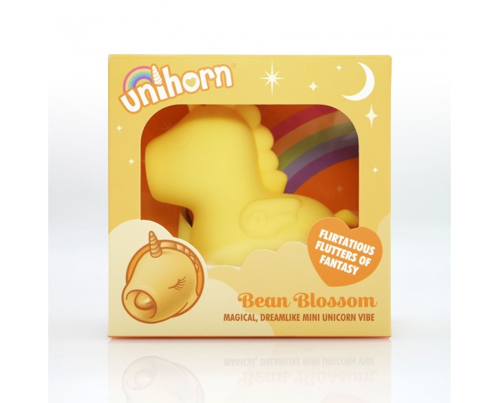 Вібратор-єдиноріжка Unihorn – Bean Blossom, пульсівний язичок
