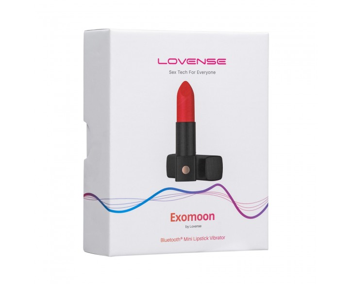 Вібратор-помада Lovense Exomoon, працює через застосунок