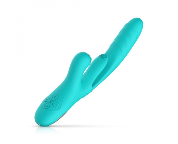 Вібратор-кролик Good Vibes Only - Lisa Thrusting Rabbit Vibrator with G-Spot Stimulator