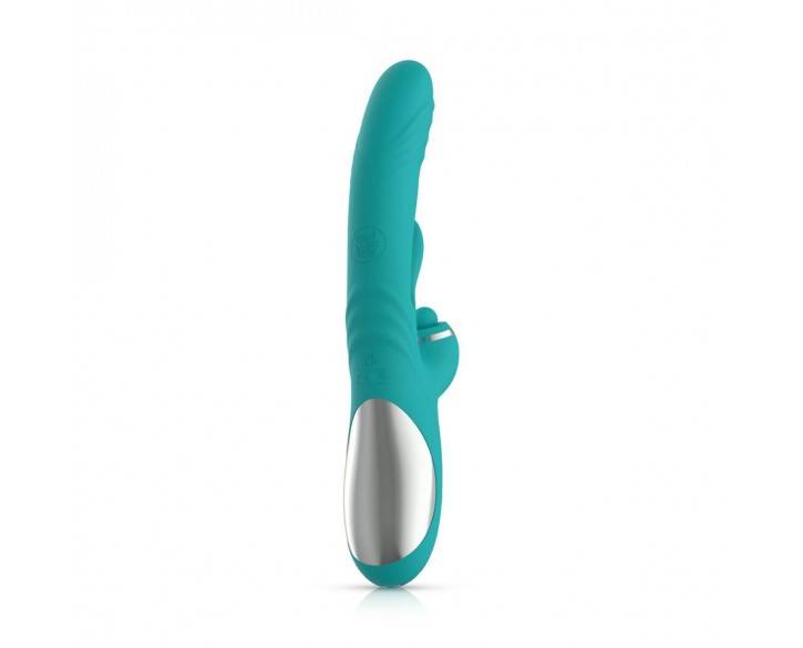 Вібратор-кролик Good Vibes Only - Lisa Thrusting Rabbit Vibrator with G-Spot Stimulator