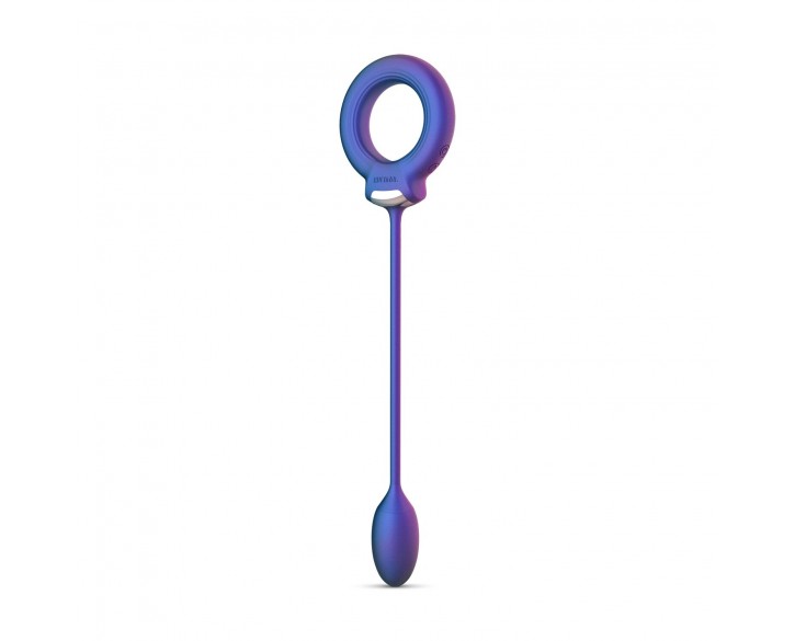Ерекційне віброкільце з віброяйцем Hueman - Eclipse Anal Vibrator