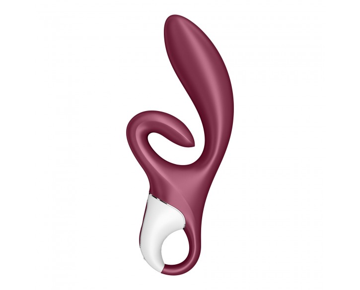 Вібратор-кролик Satisfyer Touch Me Red, подвійний відросток, 3 потужні мотори