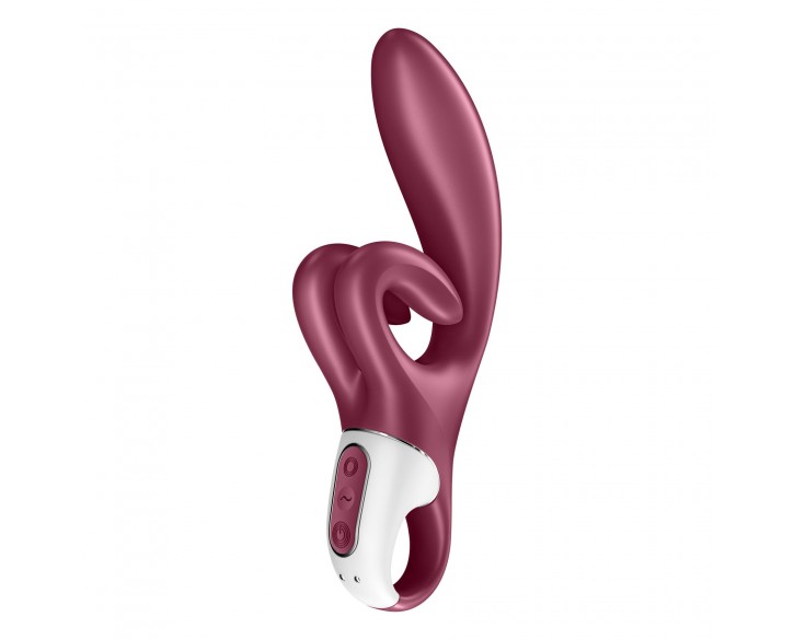 Вібратор-кролик Satisfyer Touch Me Red, подвійний відросток, 3 потужні мотори