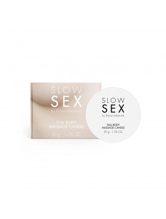 Масажна свічка Bijoux Indiscrets SLOW SEX Massage Candle