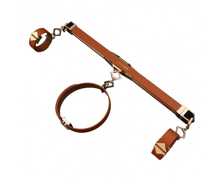 Фіксатор-розпірка LOCKINK Adjustable Spreader Bar Set - Brown