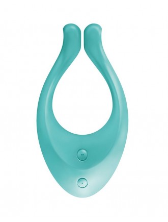 Вібратор для пар Satisfyer Endless Love Turquoise, 3 незалежних мотора, багатофункціональний