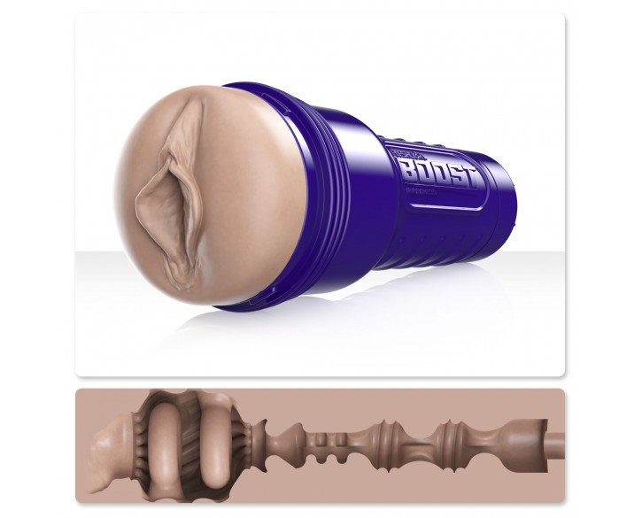 Мастурбатор-вагіна Fleshlight Boost Bang, плавні кільця Turbo Tech