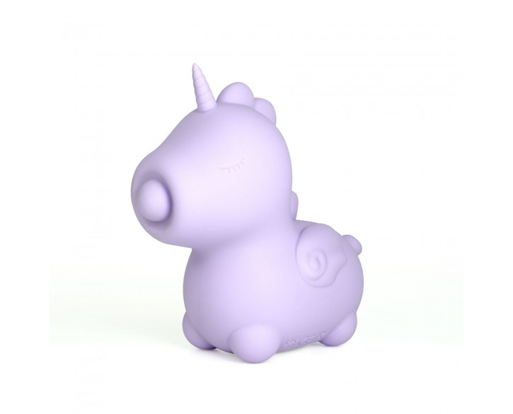 Вібратор-єдиноріжка Unihorn – Karma Lilac, з пульсацією