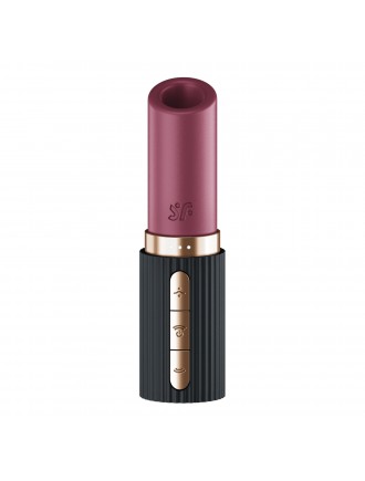 Вакуумний стимулятор Satisfyer Deep Kiss, магнітна технологія 3D Air Pulse, 30 режимів, кришечка