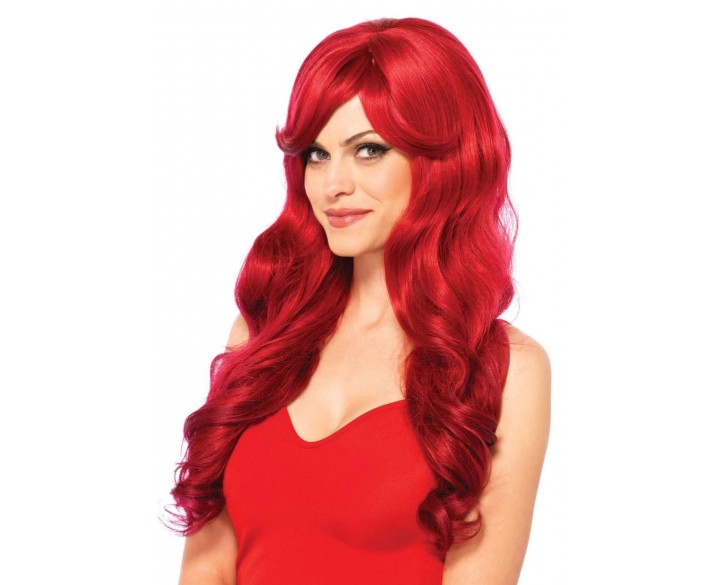 Перука Leg Avenue Long Wavy Wig red