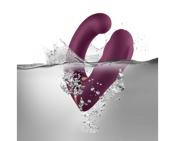 Вібратор Rocks Off Gemini Burgundy