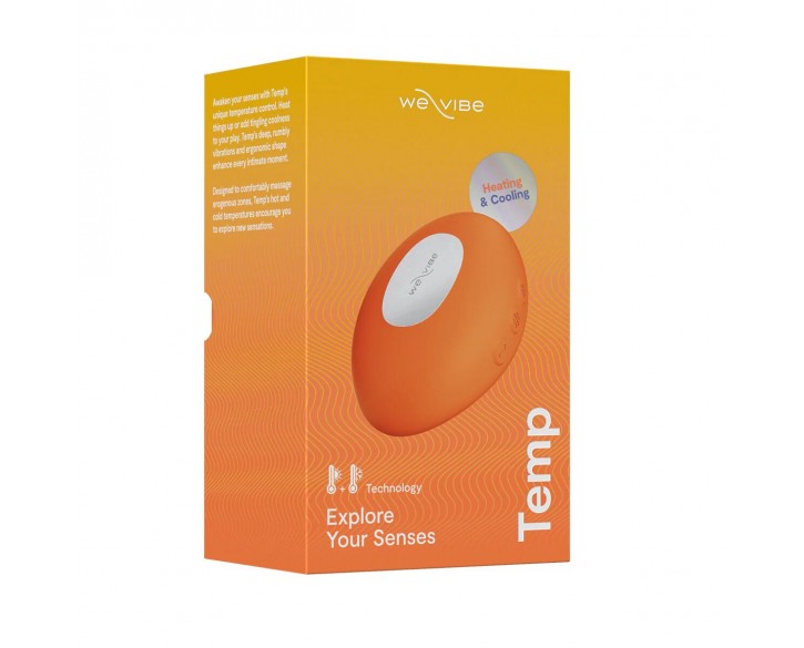 Вібратор We-Vibe Temp Tangerine