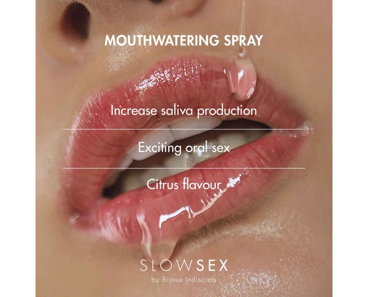 Спрей для посилення слиновиділення Bijoux Indiscrets Slow Sex Mouthwatering spray