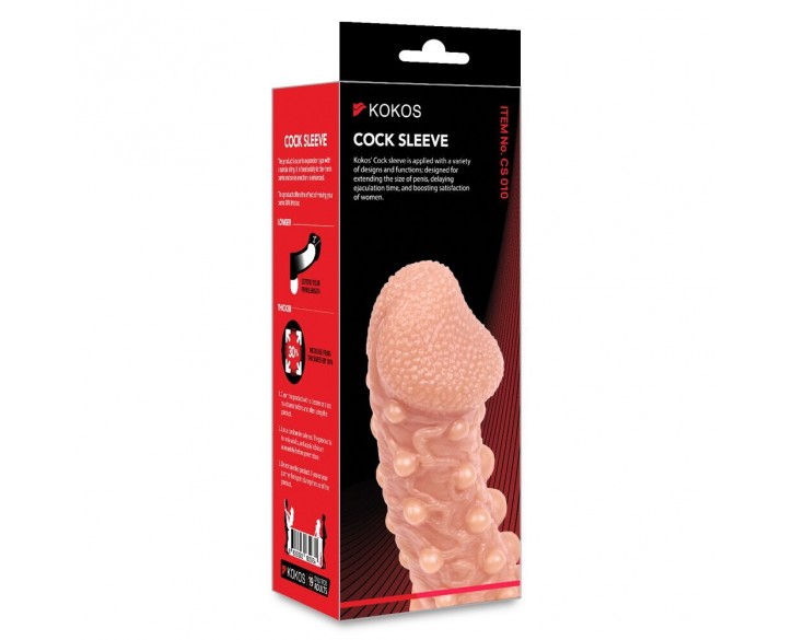 Насадка на член Kokos Cock Sleeve CS 010 S