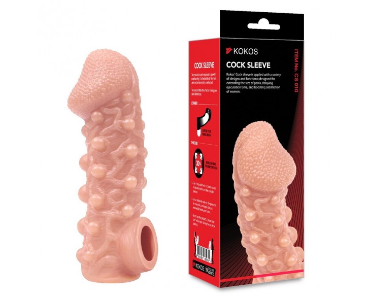 Насадка на член Kokos Cock Sleeve CS 010 S