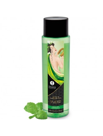 Гель для душу Shunga Shower Gel – Sensual Mint (370 мл) з рослинними оліями та вітаміном Е