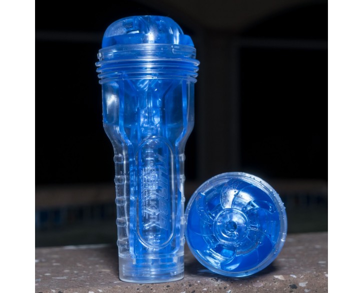 Мастурбатор Fleshlight Turbo Thrust Blue Ice (імітатор мінету)