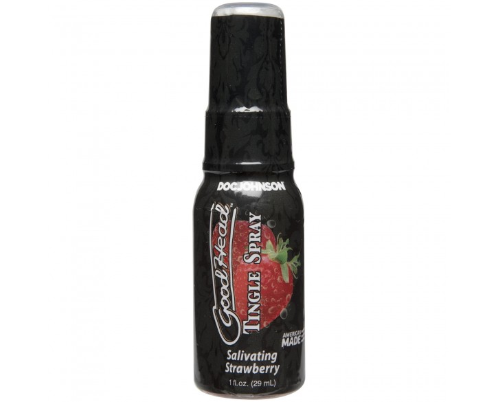 Спрей для мінету Doc Johnson GoodHead Tingle Spray - Strawberry (29 мл) із стимулюючим ефектом