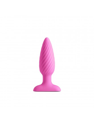 Анальна пробка з вібрацією NS Novelties INYA - Swirl - Pink
