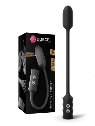 Виброяйце Dorcel Deep Explorer, підходить для вагінальної та анальної стимуляції, потужне