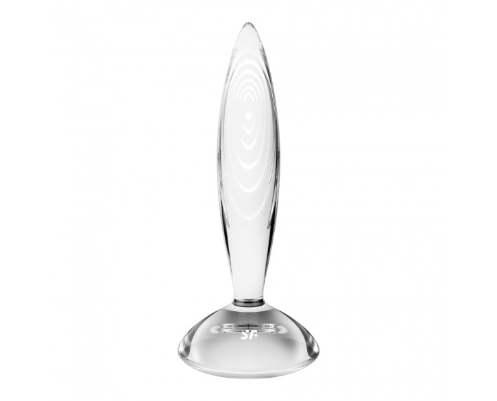 Скляна анальна пробка Satisfyer Sparkling Crystal