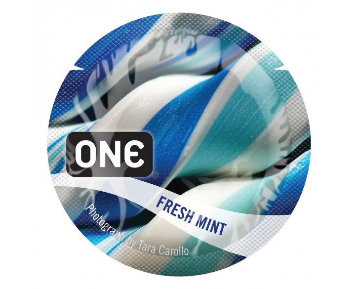 Презерватив ONE FlavorWaves 1 шт зі смаком Fresh Mint